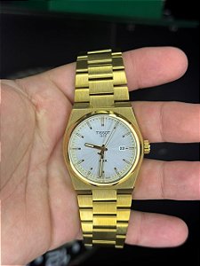 TST - PRX DOURADO MOSTRADOR BRANCO