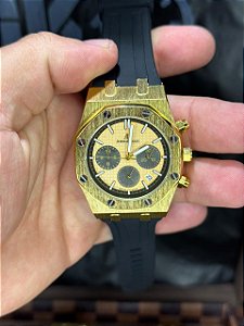 AP - ROYAL OAK - SÉRIE GOLD CRONO BLACK