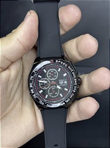 TAG SPEED PRETO/VERMELHO