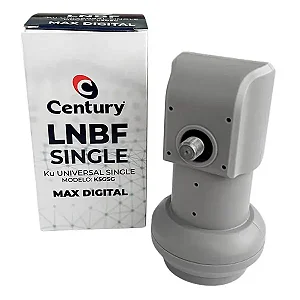 Lnbf DUPLO Century Monoponto Simples Banda Ku Universal, K5GSG