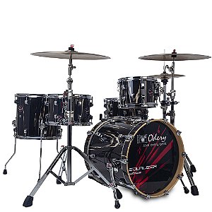 Bateria Odery Equalizer Series Laqueada The Black Trees