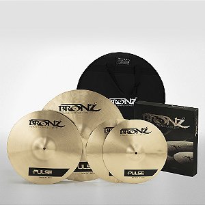 Kit de pratos Bronz - B20 - Pulse