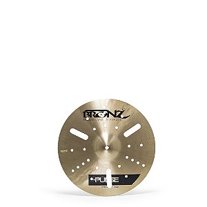 Prato Bronz Efeito 14" B-20 drilled Pulse Series