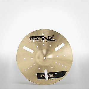 Prato Bronz Efeito 17" B-20 drilled Pulse Series