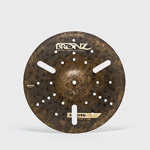 Prato Bronz Efeito 15" B-20 drilled - Roots Formula Series