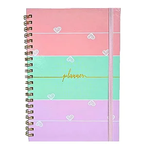 Planner Espiral - S2 - Capa Dura 130x188mm 80fls | Brw