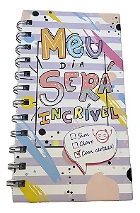 Mini Planner Espiral - Permanente 16,5x9cm 64fls | Win Paper