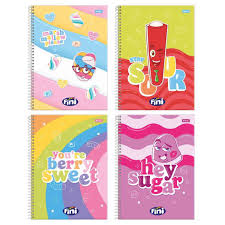 Caderno Espiral Universitário - FINI (Perfumado) - 1 matéria - Capa Dura 80fls | Foroni