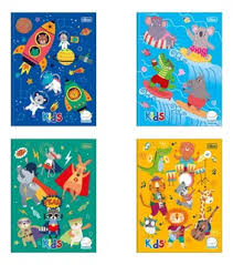 Caderno Brochurra A5 - Kids Masculino - Capa Dura 96fls | Tilibra