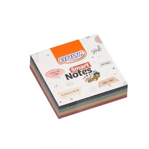 Smart Notes Vintage (4 cores) - Soul 76x76mm - 200fls | Brw