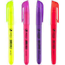 Marca-texto - Fluorescente | Brw