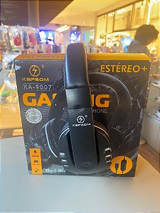 Fone de Ouvido Com Fio KA9007 - Preto