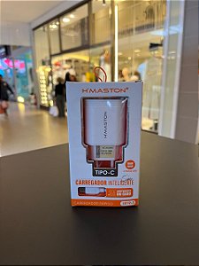 Carregador HMASTON 2 USB V8 - Branco