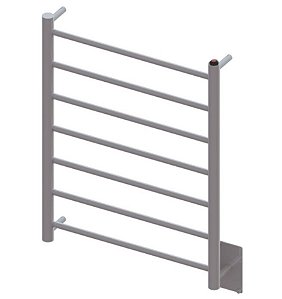 Toalheiro Térmico Fio Oculto Grande Ruby Bivolt Premium Inox Polido
