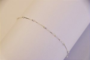 Pulseira v12 bolinha 1 gr