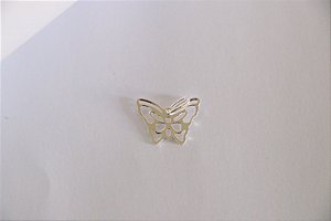 Pingente borboleta vazada 11mm