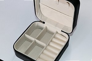 Estojo Compacto Porta-Joias 10x10x5