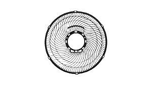 Grade Traseira Para Ventilador Mondial 30cm V-31 Vt-30 Vt-31