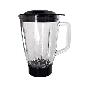 Copo De Vidro Para Liquidificador Mondial Turbo Glass L-1400
