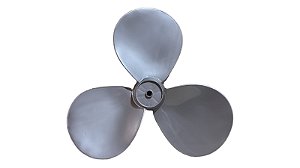 Hélice 3 Pás Para Ventilador Loren Sid Turbo 40cm Furo 10mm