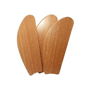 Hélice 3 Pás Com Curva Ventilador De Teto Loren Sid M1 M2 Mg