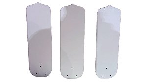 Hélice 3 Pás Reta Mdf Ventilador De Teto Loren Sid M1 M2 Br