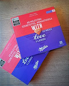 CHOCOLATE MILKA LOVE