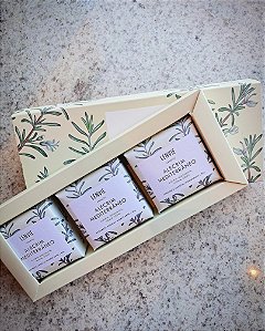 TRIO DE SABONETES ALECRIM LENVIE