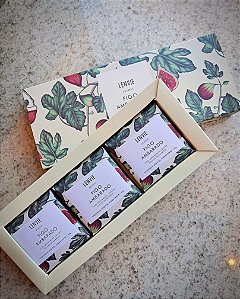 TRIO SABONETES FIGO AMBARADO LENVIE