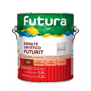 Futura Tinta Esmalte Sintético Brilhante 3,600L