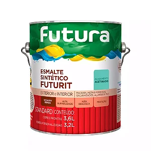 Futura Esmalte Sintético Acetinado Branco 3,600L