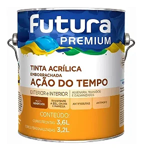 Futura Tinta Emborrachada Ação do Tempo 3,600L