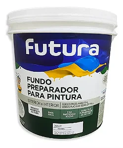 Futura Fundo Preparador Incolor Balde 16L