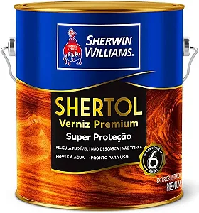 Sherwin Williams Verniz Premium Brilhante Shertol 3,600L
