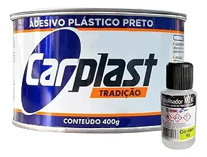 Carplast Adesivo Plástico Cinza 400g