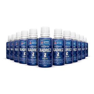 Xadrez Corante Líquido KIT Azul 12 unid