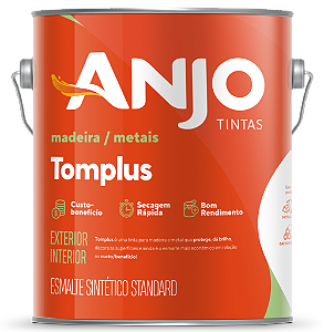 Anjo Esmalte Sintético Standard Tomplus 3,6L