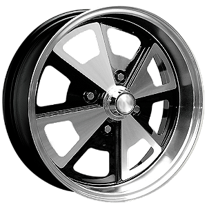 Roda VW Fusca R84 Aro 14 4x130 Preto Diamantado