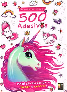 500 Adesivos - Mundo dos Unicornios