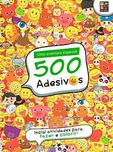 500 Adesivos - Emotions Divertidos