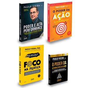 Kit Paulo Vieira - Os Livros que vão Mudar sua Vida - 4 Livros