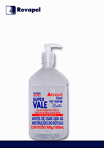 ALCOOL GEL 70% 1LT SUPER VALE
