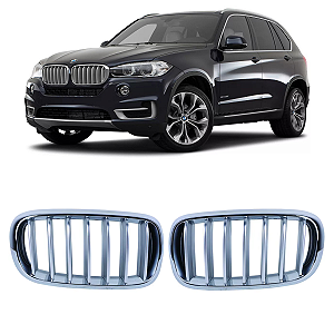 Grade Parachoque Dianteiro Cromado Bmw X5 2014 15 2016 2018