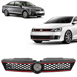 GRADE FRONTAL COLMEIA LINHA VERMELHA JETTA GLI 2011 2014