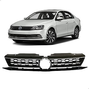 GRADE SUPERIOR DIANTEIRA FRISO CROMADO JETTA 2015 2016 2017
