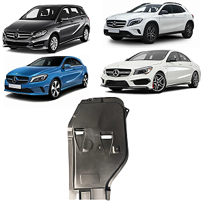 PROTETOR DE CARTER MERCEDES A200 B200 CLA200 GLA200 ESQUERDO