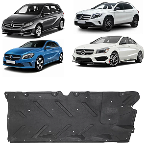 PROTETOR ASSOALHO MERCEDES A200 B200 CLA200 GLA200 ESQUERDO