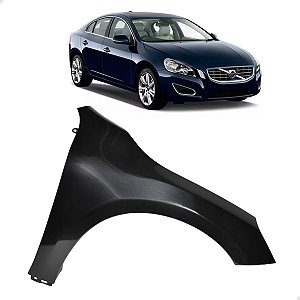 PARALAMA DIANTEIRO DIREITO VOLVO S60 2010 2011 2012 NOVO AÇO