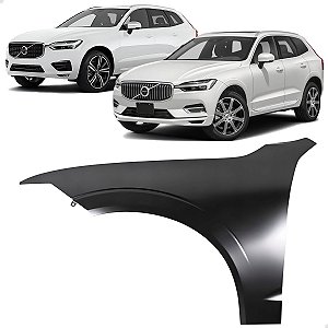 PARALAMA DIANTEIRO VOLVO XC60 2018 19 2021 ESQUERDO ALUMINIO