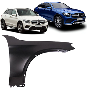 PARALAMA DIREITO MERCEDES GLC250 GLC300 2016 2022 ALUMINIO